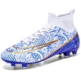 thumbnail image 4 of Zapatillas de fútbol unisex top tacos de fútbol botas de fútbol no deslizantes zapatillas de zapatillas para exteriores para el entrenamiento, 4 of 9