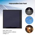 thumbnail image 2 of 0 2 W 1 V Panel Solar Laminado DIY Juguete Solar Panel Pequeño 40*40 MM (1 Pieza), 2 of 5
