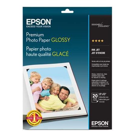 Epson - S041465 - Premium Photo Paper Glossy 8 " x 10"