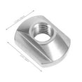 thumbnail image 2 of TEHAUX Stainless Steel T Bolt Track Adapter Kit with Wing Bolts Washers for Kayak Rudder Stability, 2 of 8