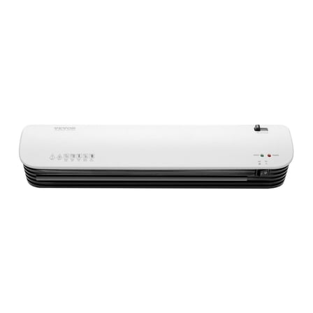 Laminator Machine, Thermal Laminator for Max A3 Paper Size, 2-3 min Quick Warm Portable Laminator, 3-5 mil Thickness, Ideal for Home, Office, Business, or School Supplies, White   Black