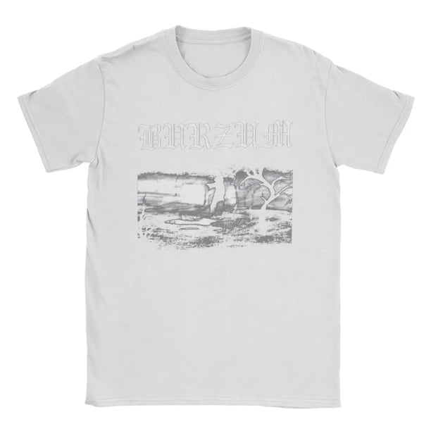 Burzum-camisetas de manga corta para hombre y mujer ropa de calle de algodón informal con estilo Unisex
