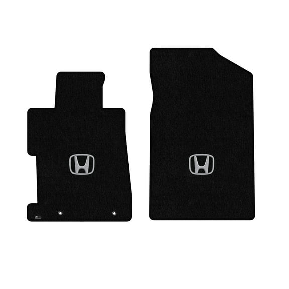 Lloyd Mats Custom Fit Floor Mats for Honda Civic 2 Door Stick 2006-2011 LogoMat 2Pc Set Black