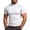 White, variant on EOYWHK Men's Athletic Shirts & Tees Mock Neck Soft Stretch Compression Shirts Short Sleeve Slim Fit Casual Tee for Sport Training Workou Blue XXL