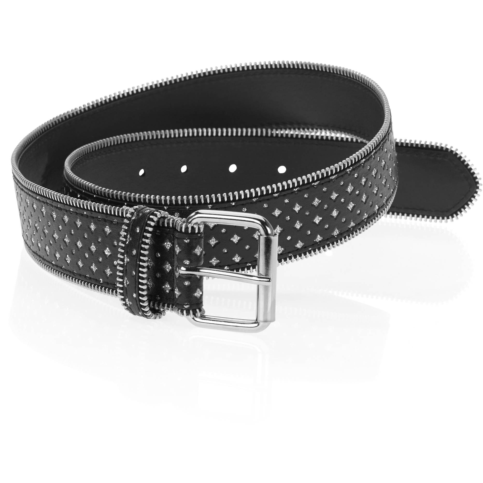 Women's 1 1/2" LaserCut Glitter Belt