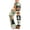 #01Khaki, variant on Women Halloween Grid Pumpkin Ghost Print Pajama Pants Drawstring Elastic Waist Wide Leg Lounge Sleep Bottoms Orange L