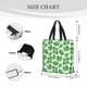 thumbnail image 3 of Easygdp Green Leaves Bolsa Tote para Mujer, Bolso de Hombro para Trabajo, Playa, Viajes, Compras y Supermercado, 3 of 7