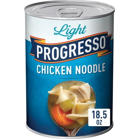 (3 Pack) Progresso Soup, Low Fat Light, Chicken Noodle Soup, 18.5 oz