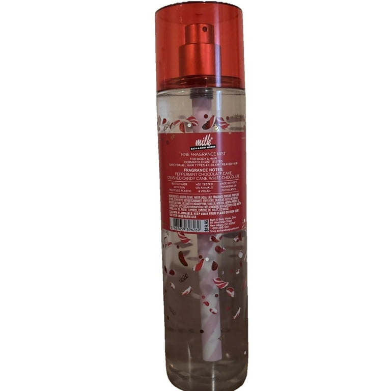 Bath & Body Works Milk Bar Mist Peppermint Bark Truffle 8 fl oz