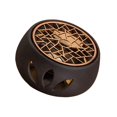 thumbnail image 4 of AMLESO Ceramic Teapot Warmer Coffee Warmer Base with Tealight Tray Warming Heating Base Metal Warmer Plate A, 4 of 8