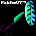 thumbnail image 4 of Panther Martin PMVIUV_2_VIBC FishSeeUV Vibrant Image Fishing Lures - Vibrant Image Black/Chartreuse - 2 (1/16 Oz), 4 of 4