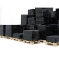 thumbnail image 2 of Absolute SW182B 2 Rolls Black Hand Stretch Plastic Film Pallet Shrink Wrap 18" Wide, 1500 SQ FT 80 Gauge, 2 of 5