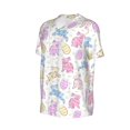 thumbnail image 2 of Rocae Easter Colorful Rabbit for Breathable Men's Baseball T-Shirt Fashionable Casual Baseball Jersey, Moisture-wicking Sportswear Large, 2 of 9
