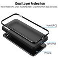 thumbnail image 3 of iPhone X Case, iPhone Xs Case, Cellularvilla Ultra Slim Hybrid Armor Carbon Fiber Texture Soft TPU Protective Case Anti Slip Scratch Resistant Shockproof Hard Bumper Cover For Apple iPhone X, 3 of 8