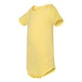 thumbnail image 2 of BELLA + CANVAS - Infant Jersey One Piece - 100B - Yellow - Size: 3/6, 2 of 5