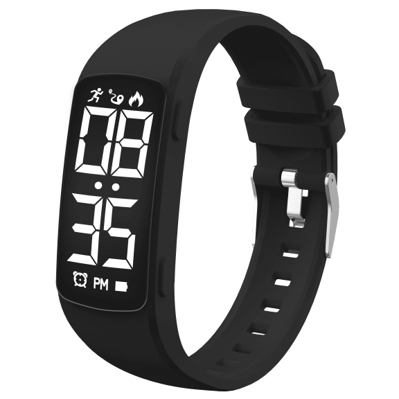Digital Watch Fitness Watch with Step Counter Pedometer Waterproof Sports Watch for Age 4-12 Christmas Birthday Gift