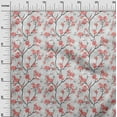 thumbnail image 3 of oneOone Polyester Spandex Pink Fabric Floral Quilting Supplies Print Sewing Fabric By The Yard 56 Inch Wide, 3 of 5