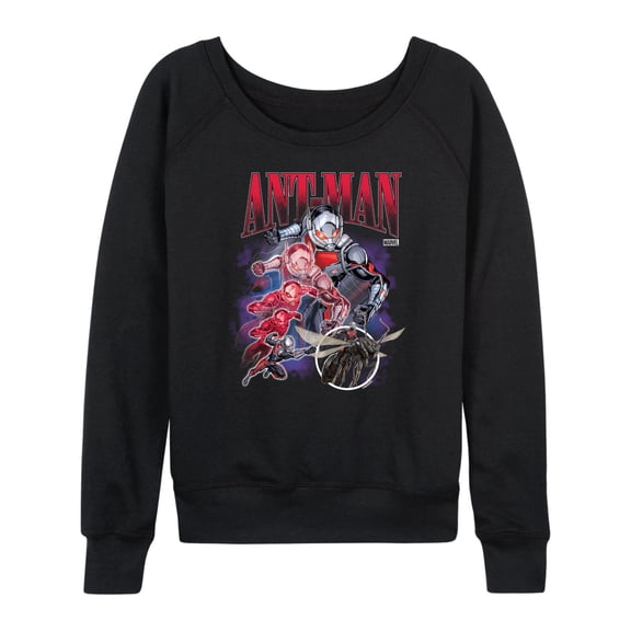 Marvel - Antman Collage - Women's French Terry Long Sleeve Shirt