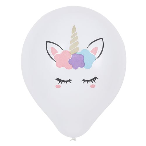 SHIYAO 10Pcs 10Inch Unicorn Emulsion Balloons for Birthday ...