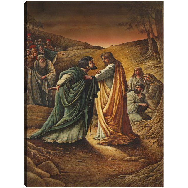 Cuadro Decorativo - Judas Jr Impresión en canvas, estrechado.