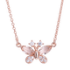 thumbnail image 1 of Collar para Mujer LuckyLy Dije de Mariposa con Cristal y Zirconias Modelo Gina UNITALLA, 1 of 6