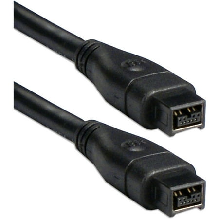 QVS 3' 9-Pin to 9-Pin 800Mbps Firewire Cable