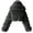 Dark Gray, variant on Women Winter Warm Coats Faux Fur Coat Warm Faux Furry Faux Fur Jacket Long Sleeve Hooded Outerwea Black XL