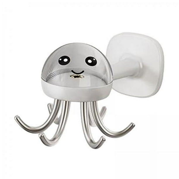 Ganchos giratorios para utensilios,Ganchos giratorios para utensilios de cocina,rejilla para cocinar,Ganchos para colgar utensilios de cocina,montaje en pared,Gancho autoadhesivo giratorio de
