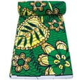 thumbnail image 4 of African Fabric 100% Cotton Ankara Wax Print Fabric soft 6 Yards Cloth for Party Dress, 4 of 5
