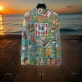 thumbnail image 1 of Camisas de manga larga con estampado de helados de los años 80 en 3D, de moda, de talla pequeña, blusas, ropa de calle, ropa para hombre, 1 of 6