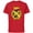 Red, variant on Marvel Super Heroes X-Men ’97 Matching Trip and Vacation - Short Sleeve Cotton T-Shirt for Adults - Customized-Charcoal