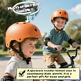thumbnail image 3 of Kids Bike Helmet, Toddler Bicycles Helmets For 1-8 Years Boys Girls, Adjustable Cycling Multi-Sport Child's Helmet for Football Roller Skating Scooter, 3 of 15