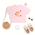 thumbnail image 3 of NIPAXO Girls Cartoon T-Shirt, Round Neck and Short Sleeve Cotton Shirts, 9-10Y, 3 of 9