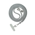 thumbnail image 3 of Cordón para teléfono, correa de seguridad para teléfono, bandolera antipérdida, correa de seguridad universal Gris claro, 3 of 9