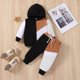 thumbnail image 5 of Gibobby Conjunto de Sudadera y Leggings de Lana Conjunto de ropa deportiva informal de dos piezas para niños pequeños, Tops con capucha para niños pequeños(Marrón,6-12 Meses ), 5 of 5