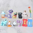 thumbnail image 2 of 12 Pcs Pals Dog Action Figures Toys- Bob, Bingo, Rolly, Hissy, ARF and More - Character Model Garage Set Minifigures Toys 1.6"~3.2", 2 of 3