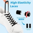 thumbnail image 4 of 2 pares Cordones de Silicona Cordones Elásticos para Adultos con 4 pares Shoelaces Hebilla Magnética Zapatillas Elásticas de Tenis Cordones Se Adapta a Todo Tipo de Zapatos, 4 of 6