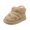 Khaki, variant on Snow Boots for Toddler Bear Print Hook and Loop Rubber Sole Footwear Baby Boys Girls Winter Warm Non-Slip Walking Shoes