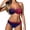 Purple, variant on Sngxgn Women's Swimsuit Plunge Neckline Cutout Criss Cross Bathing Suit(Purple,S)