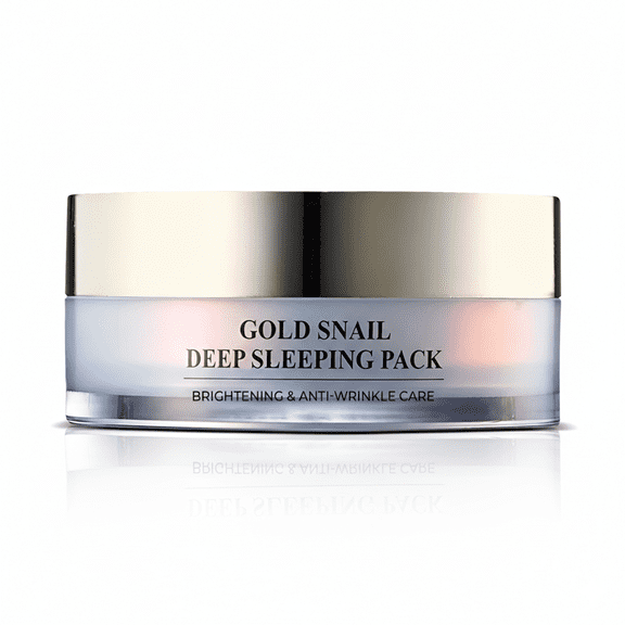 Madnice Gold and Snail Night Repair Cream - 2-in-1 Overnight Face Mask and Moisturizer, 100ml
