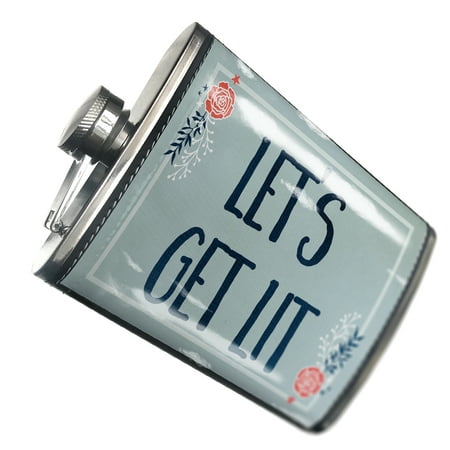 

NEONBLOND Flask Let s Get Lit Fourth of July Roses and Stars