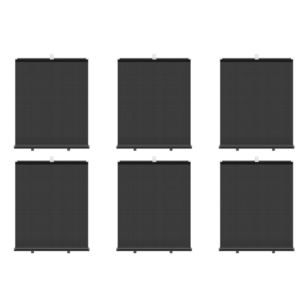 Cortina Universal Roller Blinds Copa de succión Sunshade Blackout (40x60cm)
