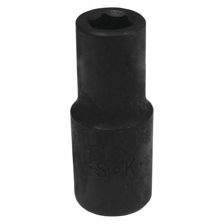 SK Hand Tools 8958 3/8" Dr 8mm 6pt Standard Metric Impact Socket 