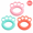 Color Combination One, variant on Cat Paw Silicone Grip Strength Trainer Set 3-Pack Hand Exercise Balls, Textured Anti-Slip Finger Wrist Grip Tool for Daily Hand Activity, Stress Relief & Portable Use, Multicolor
