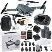 DJI Mavic Pro FLY MORE COMBO Collapsible Quadcopter Virtual Reality Starters Bundle