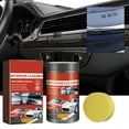thumbnail image 3 of Car Interior Dashboard And Plastic Trim Polish Paste 2.09 Inches Tall Jar Restores Original Shine And Prevents Fading, 3 of 9