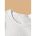 thumbnail image 3 of Women's Space Explorer Graphic Tee - Casual & Sporty, Cotton Blend, Machine Washable, Round Neck, Non-Transparent with Cartoon Astronaut & Planets Design, Perfect for All Seasons, 3 of 6