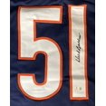 thumbnail image 3 of Dick Butkus Chicago Signed Blue Football Jersey BAS, 3 of 4