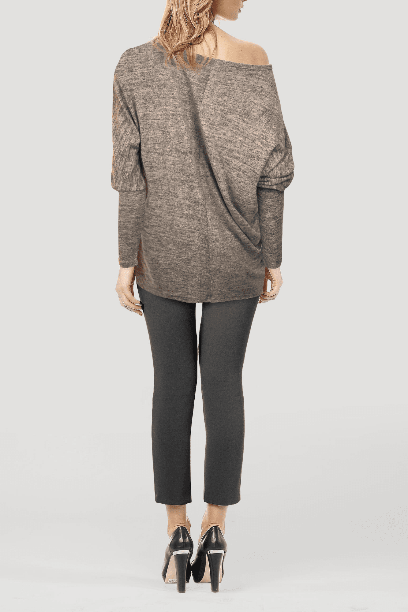 Sonja By Sonja Women's Morgan Bree Boat Neck Batwing Top