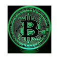 thumbnail image 3 of YSITIAN Night Light 3D Led Night Lights 7 Colorful USB Bitcoin Sign Modelling Coin Symbol Desk Lamp Baby Bedroom Sleep Lighting Fixture Decor Gifts G1116-83, 3 of 4